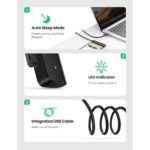 USB ადაპტერი UGREEN CM321 (70609), USB 3.0 to SATA III Adapter Cable, 50cm, for 2.5" SATA SSD/HDD Black - Image 5