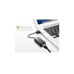 LAN ადაპტერი UGREEN EA20254 (20254), USB to LAN 10/100Mbps Ethernet Adapter, Black - Image 3