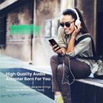 აუდიო ადაპტერი UGREEN US211 (30756), Lightning to Aux 3.5mm, 10cm, Black - Image 2