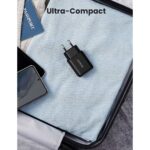 მობილურის დამტენი UGREEN CD122 (70273), 18W, Quick Charge USB Charger, Black - Image 6