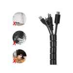 კაბელ მენეჯერი UGREEN LP121 (30820) Cable Organizer, 5m, Black - Image 8