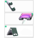 მობილურის დამჭერი UGREEN LP263 (80708), Aluminum Adjustable Desk Phone Holder, Grey - Image 4