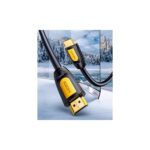 HDMI კაბელი UGREEN HD101 (10167) HDMI to HDMI Cable, 5m, Yellow/Black - Image 3
