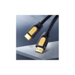 HDMI კაბელი UGREEN HD101 (10170) HDMI to HDMI Cable, 10m, Yellow/Black - Image 4