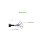 HDMI კაბელი UGREEN HD101 (10170) HDMI to HDMI Cable, 10m, Yellow/Black - Image 6