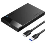 მყარი დისკის ქეისი UGREEN US221 (30847), 2.5″ Hard Drive Enclosure USB 3.0 to SATA III Adapter, Black - Image 5