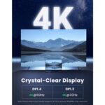 USB-C ჰაბი UGREEN CM511 (60384), 3xUSB 3.0, HDMI, TF/SD, PD, Gray - Image 5