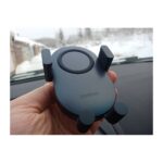 უსადენო დამტენი UGREEN CD256 (40118), 15W, Auto Induction Phone Holder Car Charger, Black - Image 3