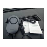 უსადენო დამტენი UGREEN CD256 (40118), 15W, Auto Induction Phone Holder Car Charger, Black - Image 4