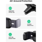 მობილურის დამჭერი UGREEN LP120 (10422), Air Vent Phone Holder, Gray - Image 2