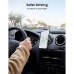 მობილურის დამჭერი UGREEN LP120 (10422), Air Vent Phone Holder, Gray - Image 3