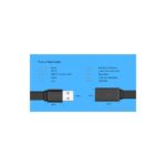 USB დამაგრძელებელი UGREEN US129 (30126), USB 3.0 Male to USB Female, Extension Male Cable, 1.5m, Black - Image 5