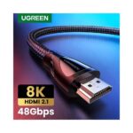 HDMI კაბელი UGREEN HD140 (80402), 8K, 2.1 HDMI to HDMI Cable, 1.5m, Black - Image 9