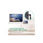 კუთხის HDMI ადაპტერი UGREEN HD112 (20109) HDMI Male to Female Adapter Down, Black - Image 3