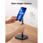 მობილურის დამჭერი UGREEN LP280 (80194), Adjustable Desk Phone Holder, Black - Image 2