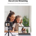 Video Capture Card UGREEN CM489 (40189), 4K HDMI to USB/Type-c, HDMI Video Grabber Box for Live Stream, Silver - Image 5