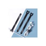 კაბელ მენეჯერი UGREEN LP401 (20245P20) Cat-ear Cable Tie, 20-Piece, Black - Image 7