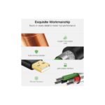 USB დამაგრძელებელი UGREEN US121 (10324) USB 2.0 Active Extension Cable with Chipset 20m, Black - Image 3