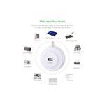 USB ჰაბი UGREEN CR106 (20270), 4xUSB 2.0, 1m, White - Image 3