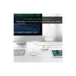 USB ჰაბი UGREEN CR106 (20270), 4xUSB 2.0, 1m, White - Image 5