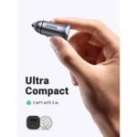 მანქანის დამტენი UGREEN CD130 (40858), 30W, USB, Type-c, Space Gray - Image 2