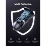 მანქანის დამტენი UGREEN CD130 (40858), 30W, USB, Type-c, Space Gray - Image 5