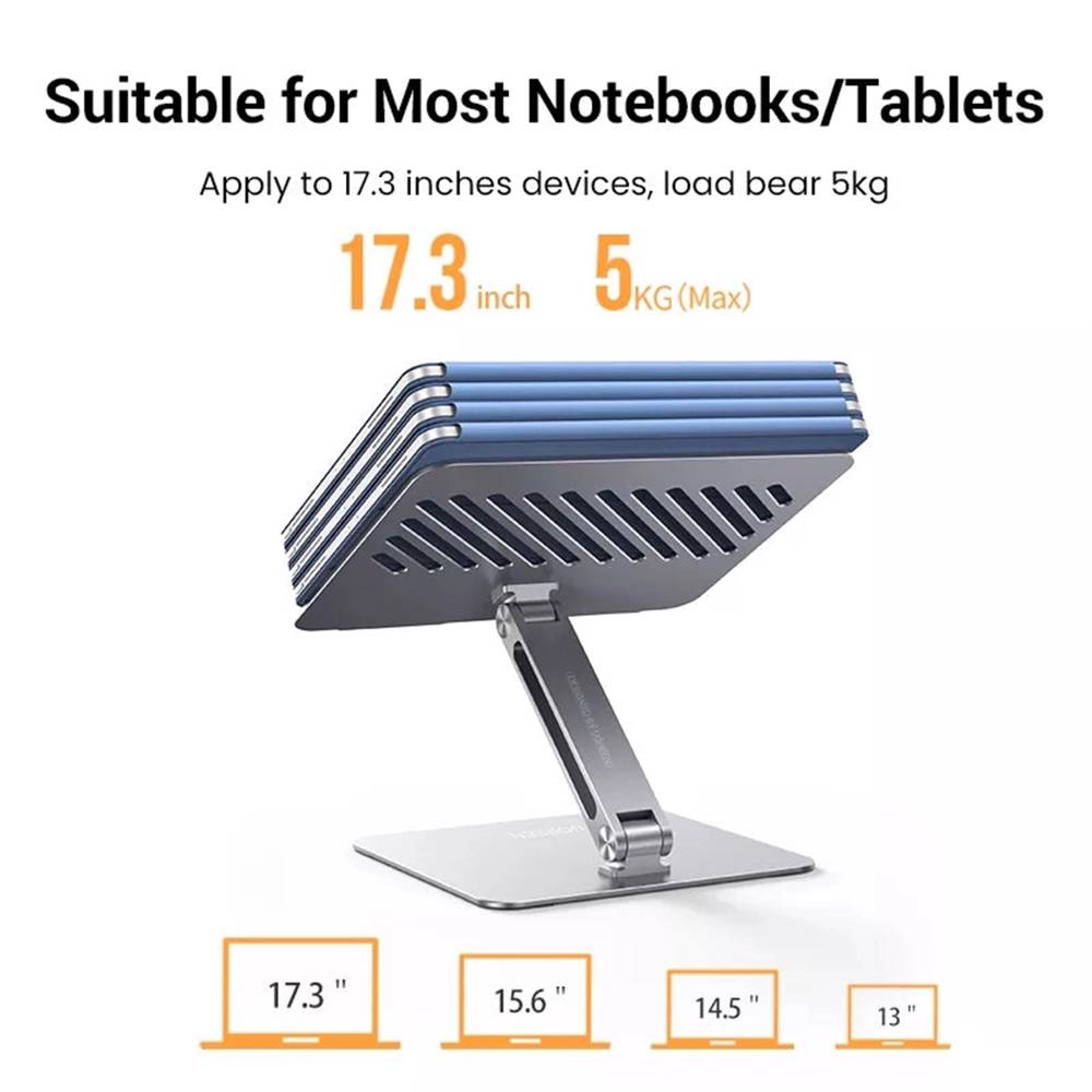 ნოუთბუქის სადგამი UGREEN LP339 (40291), Laptop Stand, Silver - Image 3