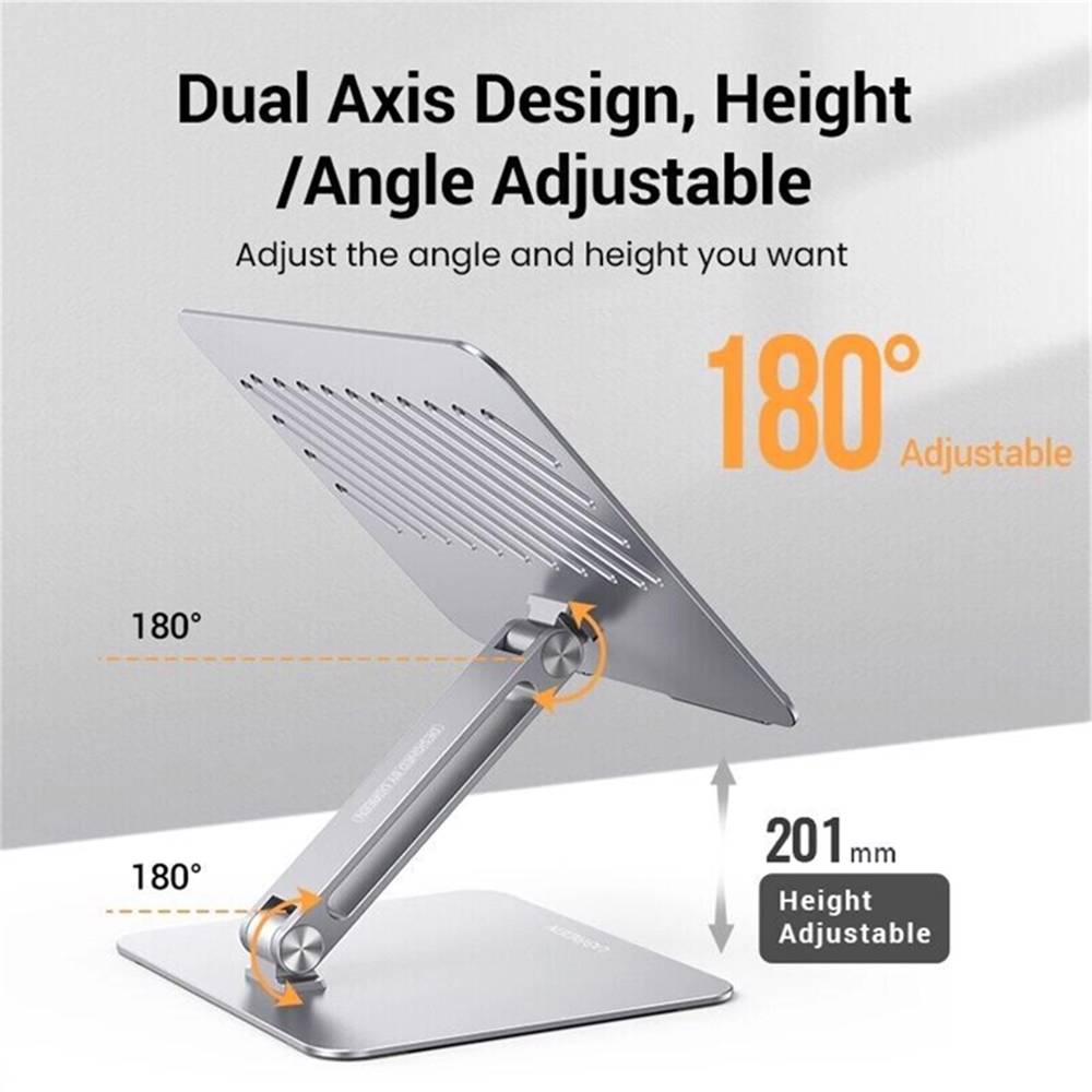 ნოუთბუქის სადგამი UGREEN LP339 (40291), Laptop Stand, Silver - Image 4