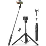 სელფის ჯოხი UGREEN LP586 (15062), Bluetooth, Selfie Stick Tripod, Black
