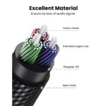 აუდიო ადაპტერი UGREEN AV188 (10683), 3.5mm Male to Female, Extension Cable, 5m, Black - Image 3