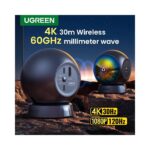 HDMI გადამცემი და მიმღები UGREEN CM438 (80641), 4K Wireless HDMI Transmitter And Receiver, Black - Image 7