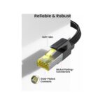 ქსელის კაბელი UGREEN NW189 (40162), CAT7 U/FTP, Lan Cable, 3m, Black - Image 2