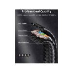 ქსელის კაბელი UGREEN NW189 (40167), CAT7 U/FTP, Lan Cable, 20m, Black - Image 5