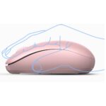 მაუსი UGREEN MU105 (90686), Wireless, USB, Mouse, Cherry Pink - Image 2