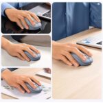 მაუსი UGREEN MU105 (90671), Wireless, USB, Mouse, Dusty Blue - Image 4