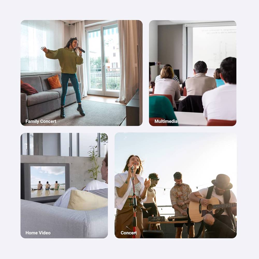 აუდიო კაბელი UGREEN AV116 (10590), 3.5mm Male To 2Rca Male Cable, 3m, Black - Image 10