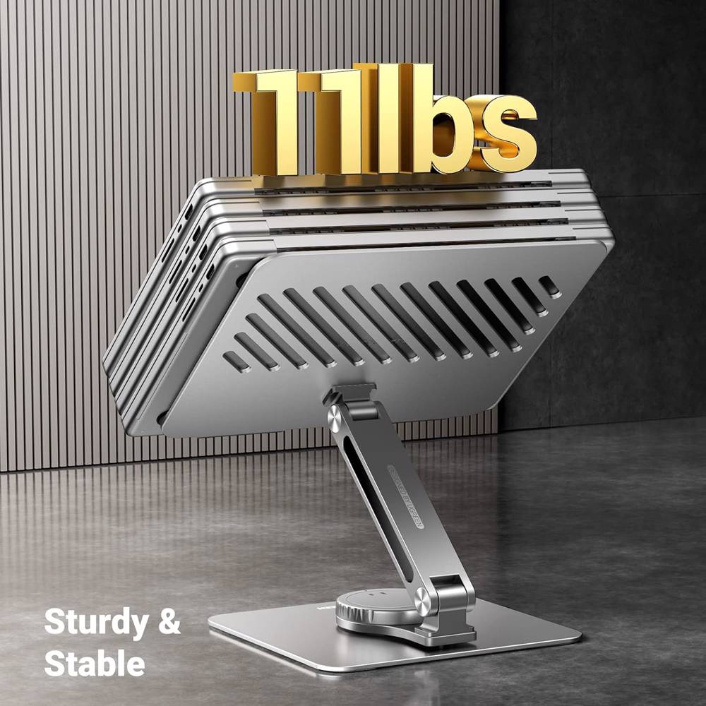 ნოუთბუქის სადგამი UGREEN LP592 (90849), Laptop Stand, Grey - Image 7