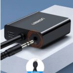 ადაპტერი UGREEN CM513 (50945), VGA To HDMI Adapter With 3.5mm And Type-C, 0.15cm, Black - Image 4