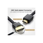 HDMI კაბელი UGREEN HD104 (10113), HDMI Cable, Support 4K 30Hz, 3D Visual Effect, 25m, Black - Image 3