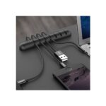 კაბელ მენეჯერი UGREEN LP114 (50320), Cable Organizer, Black - Image 5