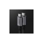 USB კაბელი UGREEN US161 (50751), USB 3.1 Type-c To Type-c Cable, Video Data Cable, 1.5m, Black - Image 6