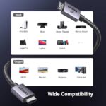 HDMI კაბელი UGREEN HD171 (25910), 8K HDMI To HDMI, 2M, Grey - Image 2