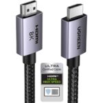 HDMI კაბელი UGREEN HD171 (25911), 8K HDMI To HDMI, 3m, Grey - Image 2