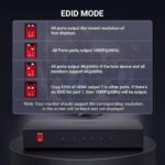 HDMI სპლიტერი UGREEN CM570 (90514), HDMI Splitter 1 In 4, Black - Image 5