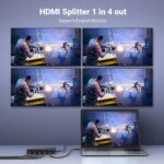 HDMI სპლიტერი UGREEN CM570 (90514), HDMI Splitter 1 In 4, Black - Image 6