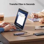 USB-C ჰაბი UGREEN CM512 (15598), Type-C, USB, HDMI, Lan, PD, Hub, Grey - Image 5