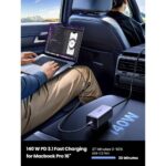 მანქანის დამტენი UGREEN EC706 (35571), 150W, Type-C, USB, Car Charger, Grey - Image 6