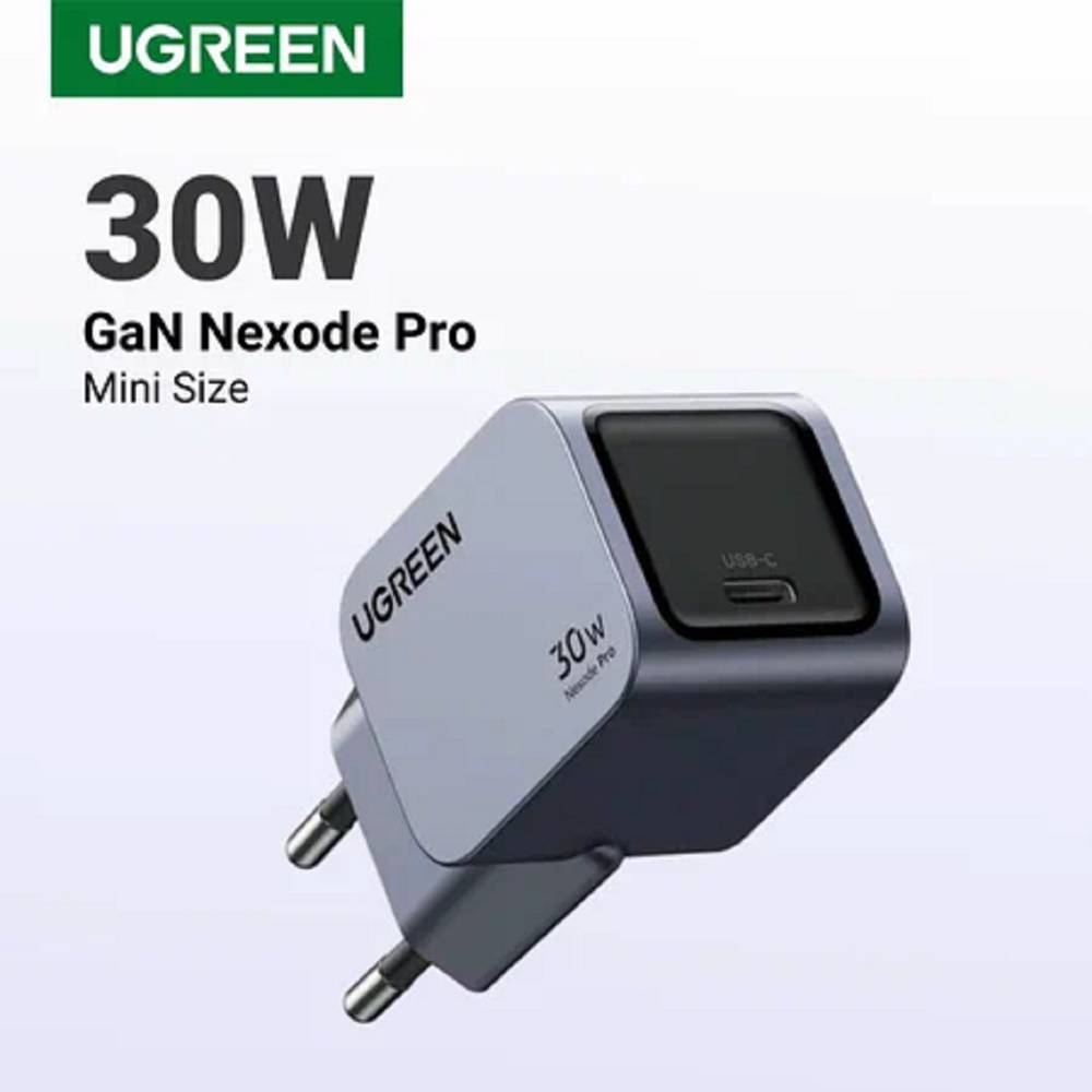 მობილურის დამტენი UGREEN X703 (35006) Nexode Pro, 30W, Type-C, Grey - Image 4