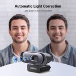ვებკამერა UGREEN CM778 (35626), 2K, Built-in Microphone, Webcam, Black - Image 7
