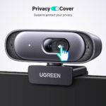 ვებკამერა UGREEN CM778 (35626), 2K, Built-in Microphone, Webcam, Black - Image 8